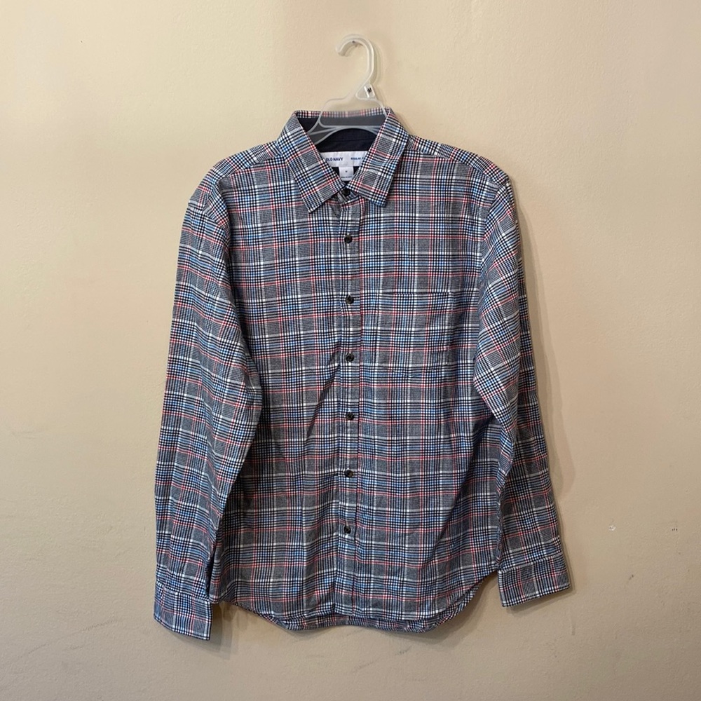 Old Navy Plaid Button Down
